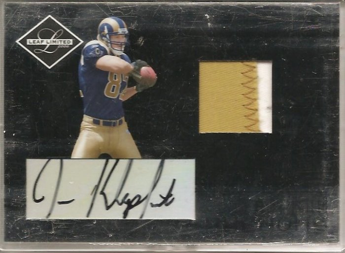 2006 Leaf Limited Joe Klopfenstein Au/Jsy RC