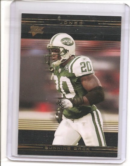 2007 Topps Performance Thomas Jones Black #6/10