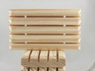 All Natural Wooden Soap Dish