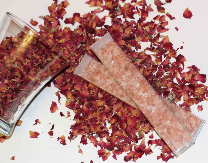 Merlot Wine Pomegranate Pink Himalayan Salt and Soak