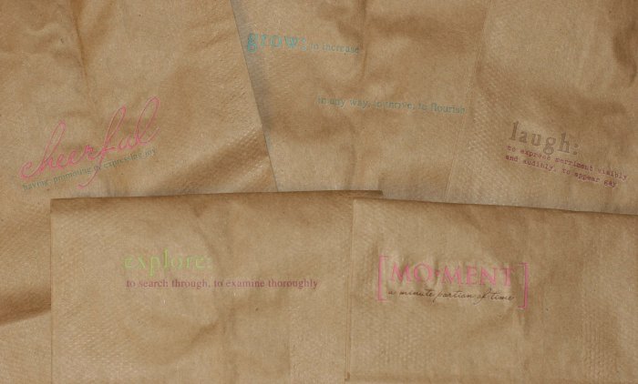 Natural Kraft Gift Bag ($0.75 with any purchase)
