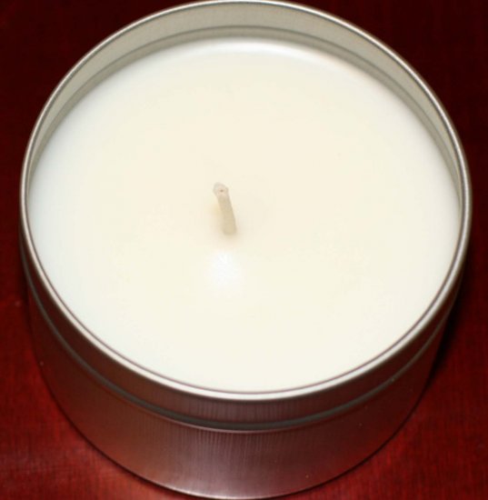 Almond Meringue Soy Blend Handcrafted Candle in Tin