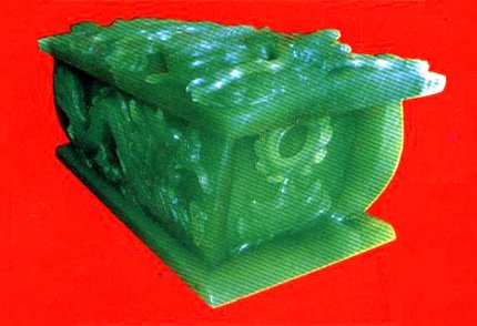 Natual Jade Urn