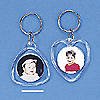 Heart Or Teardrop Key Ring