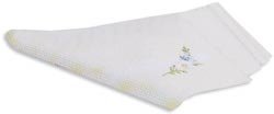 Tobin Forget Me Not 4 Stamped Napkins For Embroidery 17x17