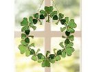 Shamrock Stained Glass