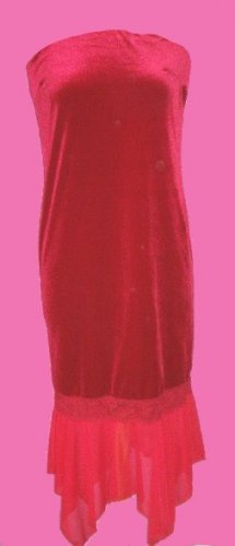 Gorgeous Red Strapless Sexy Valentine Dress