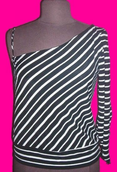 Emo Stripled 1-slv Top