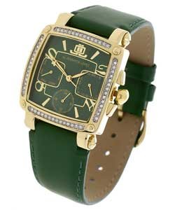JLO Green Square Watch