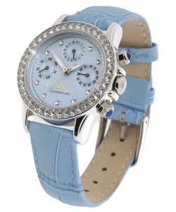 JLO Blue Round Watch