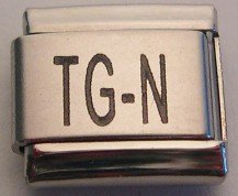 LASER DOG SHOW TITLE TG-N ITALIAN CHARM/CHARMS