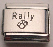 LASER DOG SPORT RALLY & PAW ITALIAN CHARM/CHARMS