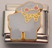 BABY SHEEP ITALIAN CHARM/CHARMS FOR NOMINATION