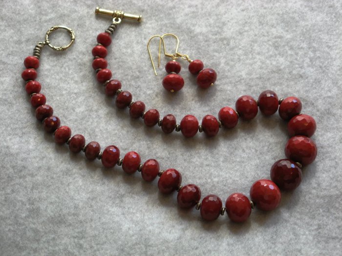 Ruby Quartz necklace