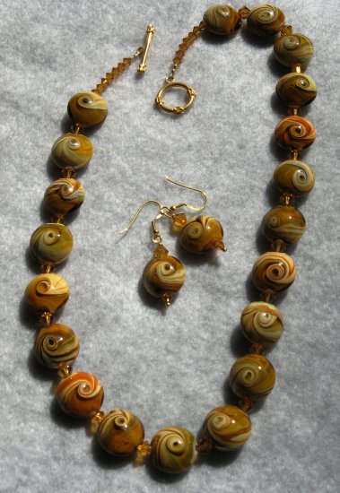 Mustard Yellow Necklace