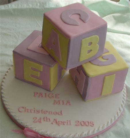Christening Cake