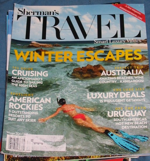 Sheman's Travel Magazine Winter 2007 Issue