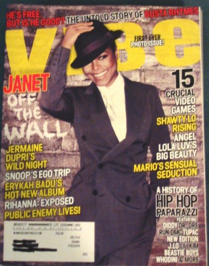 Vibe Magazine Janet Jackson Cover April 2008 Issue