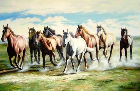 oil painting - Horse