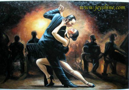 Handmade oil painting - Tango