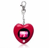Heart-Shaped Mini Digital Photo Display Keyring