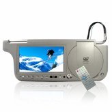 7inch Sun Visor DVD Touch Screen with TV + FM -Rig