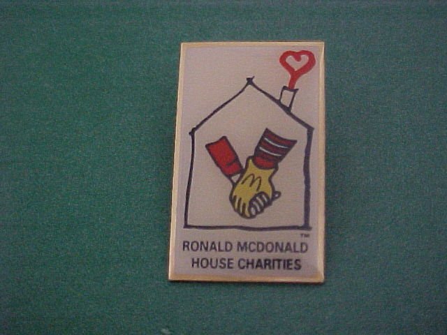 Ronald Mcdonalds House Of Charities Pin