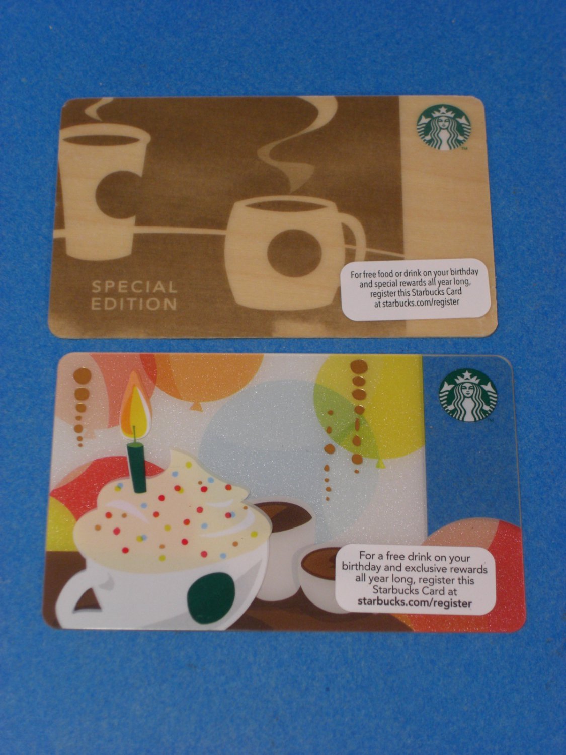 Starbucks Gift Cards Special Edition 2013