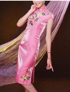 Sleeve Long Cheongsam WSL-24