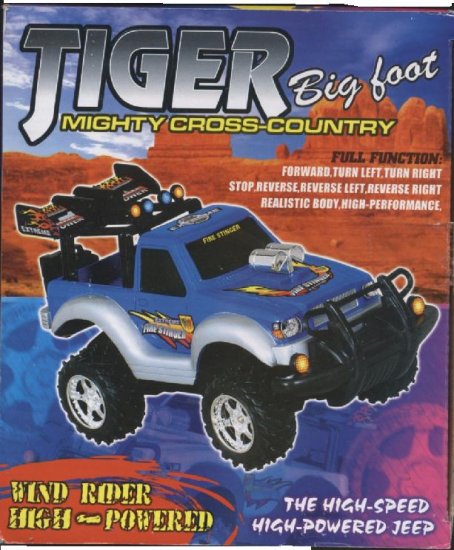 Big Foot Cross-Country Off Road R/C Truck Jeep
