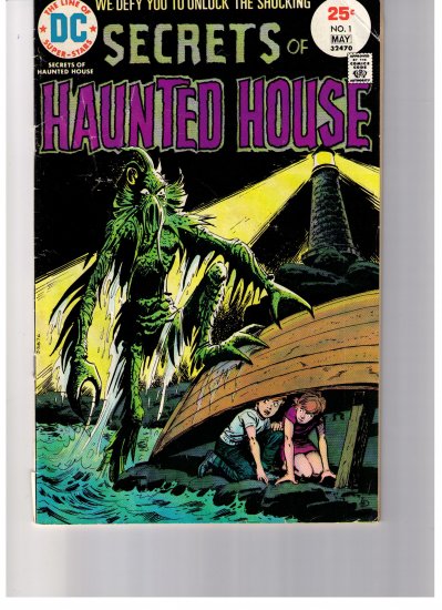 DC Super Stars Comics Secrets of Haunted House Vol. 1 No 1 1975