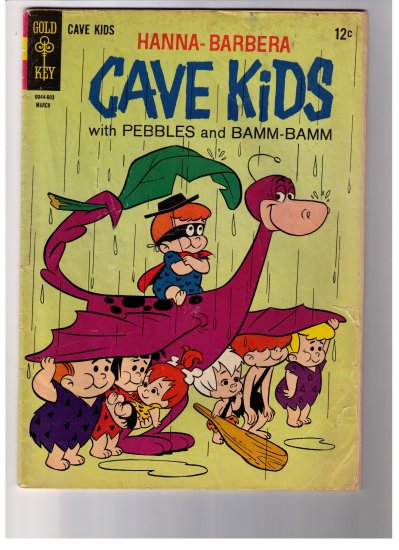 Hanna- Barbera Comic CAVE KIDS 12 c No 12 Mar 1966