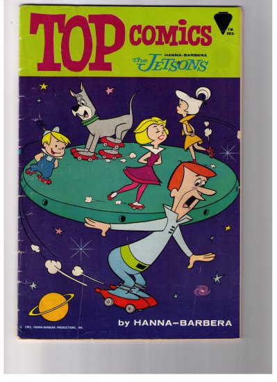 Hanna- Barbera Top Comics THE JETSONS No 1 1967 VF+ ?