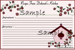 Birdhouse With Roses 9984