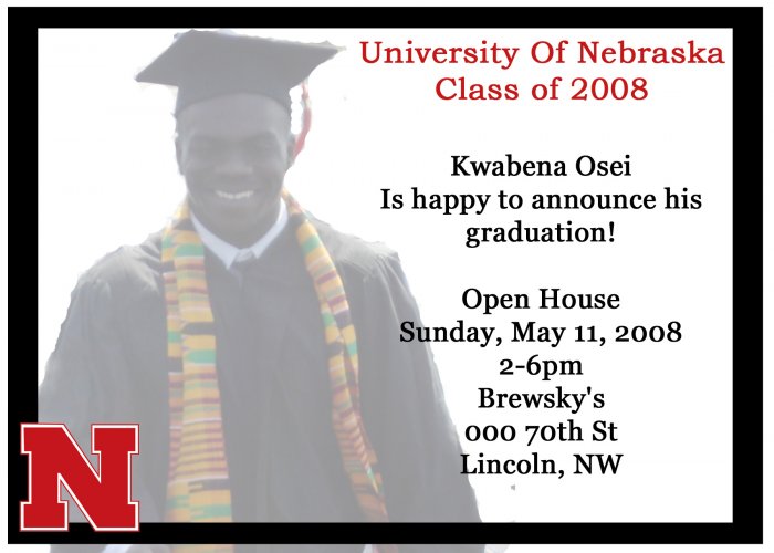 Graduation Invitations or Announcements