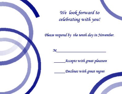 Modern Blues RSVP