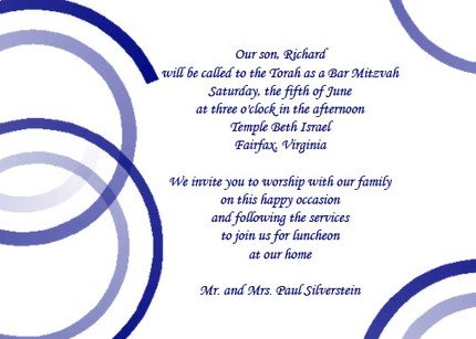 Bar Mitzvah - Modern Blues
