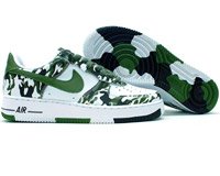 Nike Air Force 1 Low (white / green camouflage)