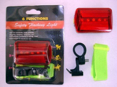 5 LED SAFETY FLASHER BABY STROLLER LIGHT WALK RUN JOG