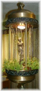 JOHNSON INDUSTRIES VINTAGE OIL RAIN LAMP
