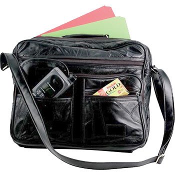 14 WEEKENDER LEATHER TOTE BAG