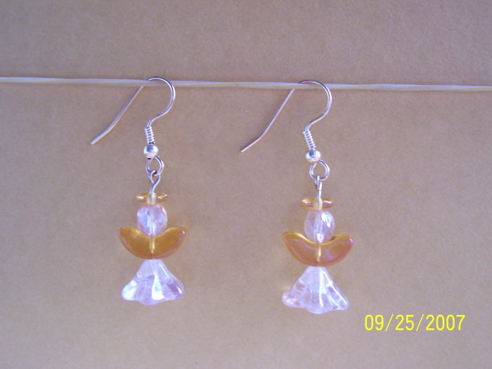 Handmade "Golden Angel" Earrings