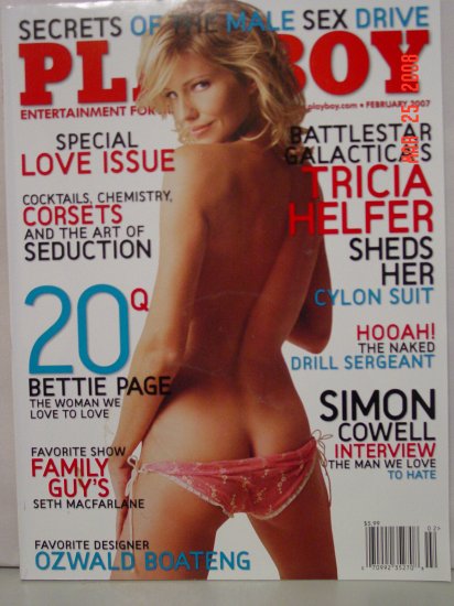 February 2007 Playboy Magazine featuring Trica Helfer!!