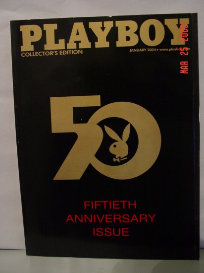 January 2004 Playboy Magazine 50th Anniversary Issue!!