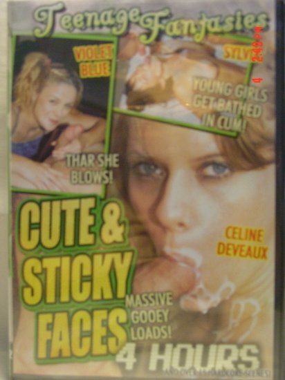 Teenage Fantasies Cute & Sticky Faces 4 Hour DVD - PRICE REDUCED!!