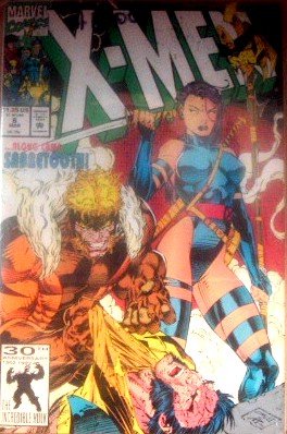 X-Men #6 ...along came Sabertooth
