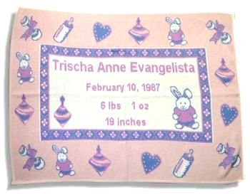 Baby Throw (pink)