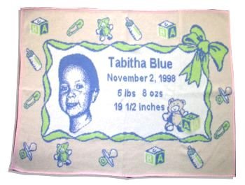 Baby Face Throw (pink)