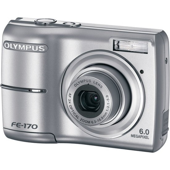 Olympus 6.0 M CCD Camera w/ 3x Optical Zoom and 2.5" TFT LCD