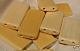 100 NATURAL BAMBOO TILE BEADS DOMINOES ALTERED ART